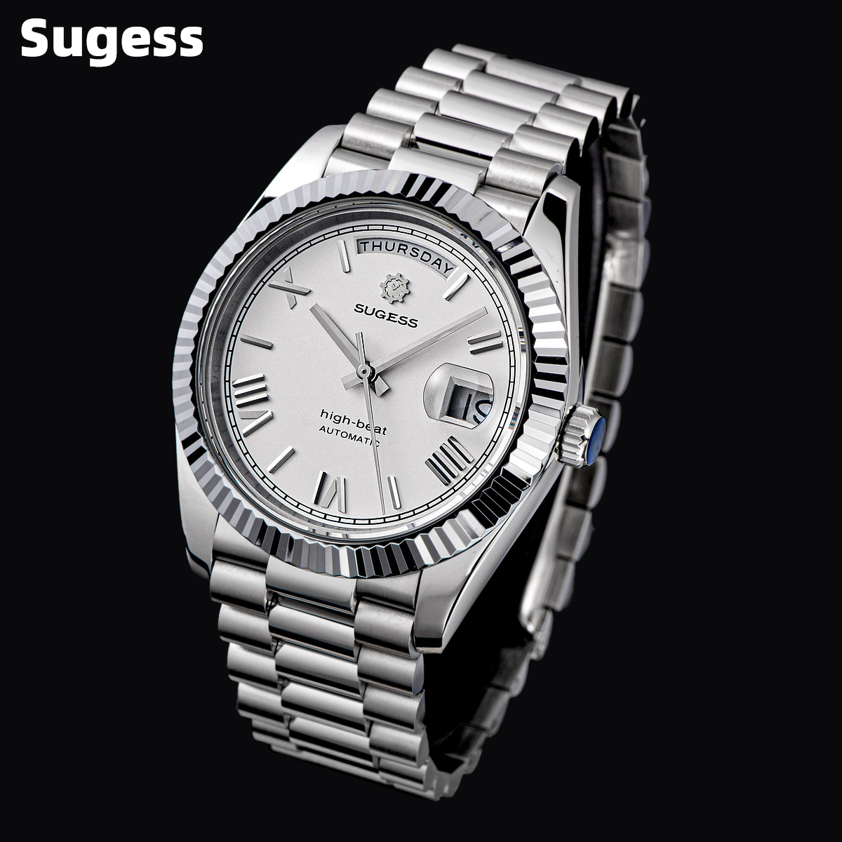 Rolex Watch Submariner - Sugess 40mm 남성용 시계 자동 날짜