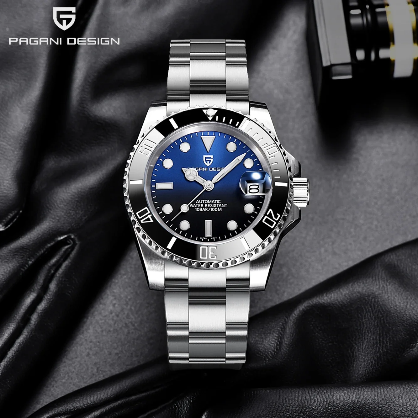 Rolex Watch Submariner - 파가니 디자인 2026 남성용 오토매틱 기계식