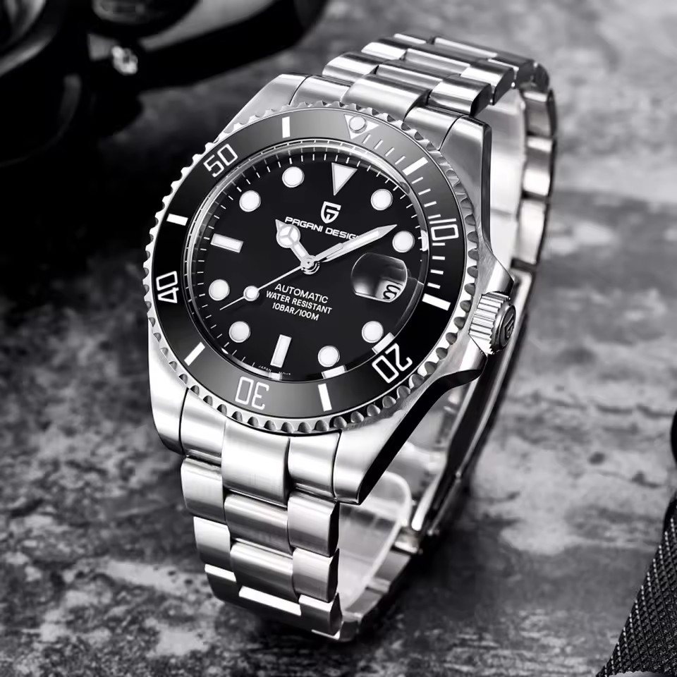 파가니 디자인 기계식 세라믹 베젤 럭셔리 시계 사파이어 - Rolex Watch Submariner 리뷰 및 가격