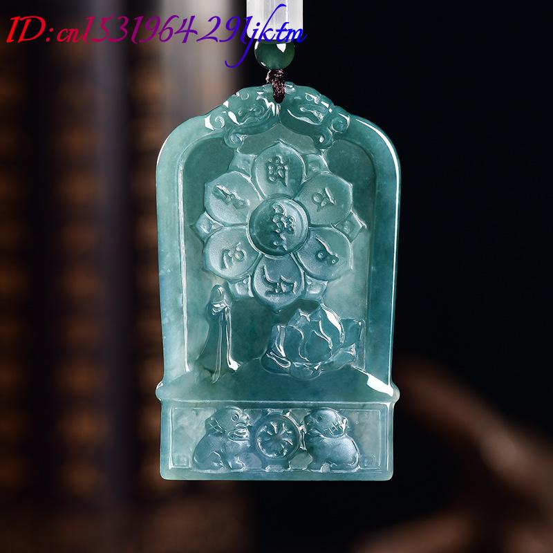 천연 버마산 경옥 관음 펜던트 목걸이 참 장식품 디자이 - Jewelry & Watches Store 리뷰 및 가격