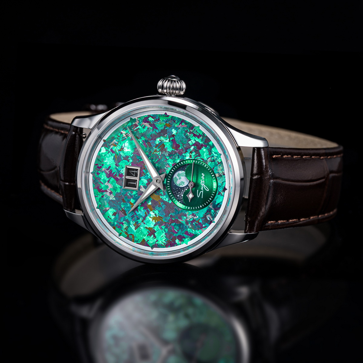 Sugess Watch of Men Moonphase  - Rolex Watch Submariner 리뷰 및 가격