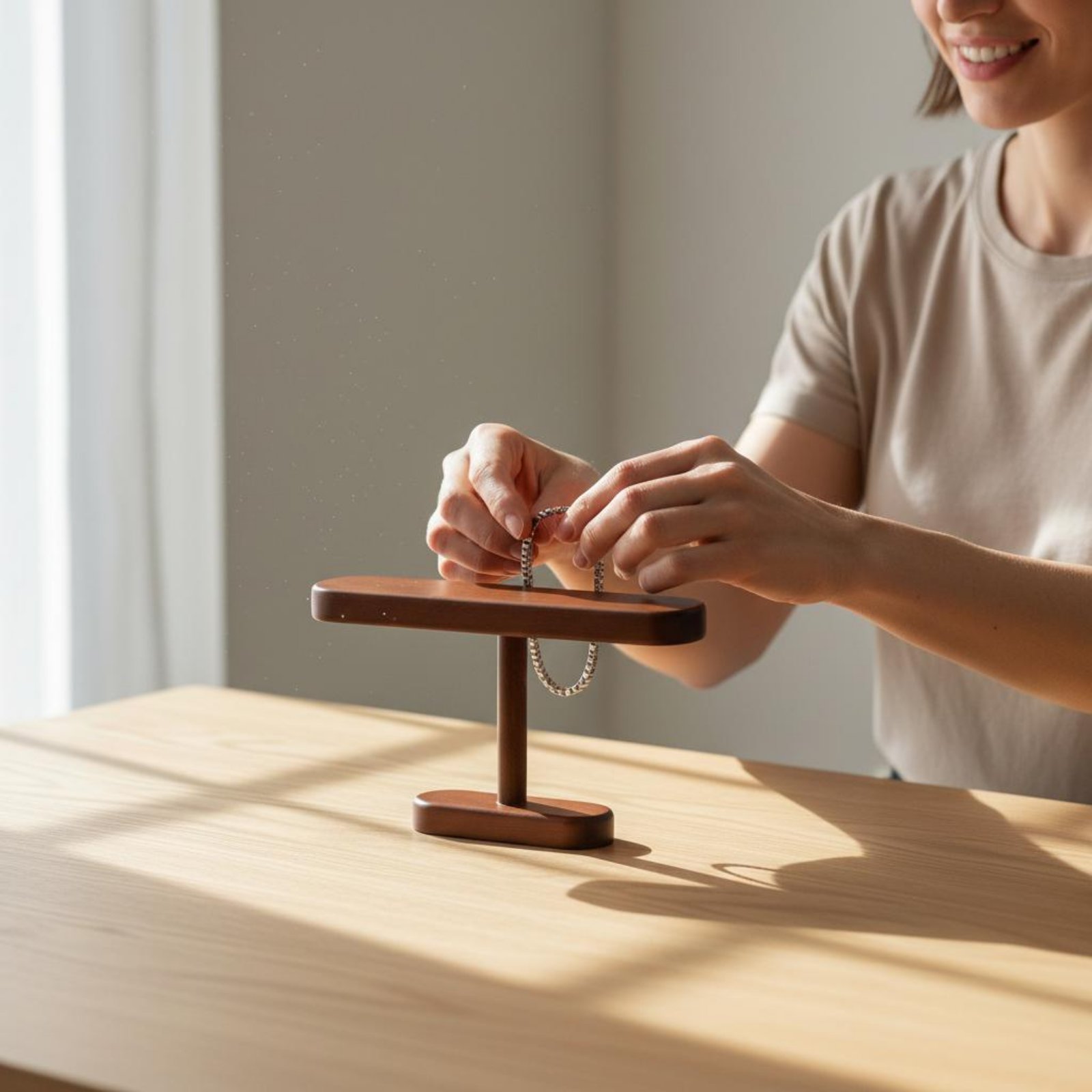 나무 시계 스탠드 다기능 시계 및 팔찌 홀더 고밀도 목 - Watches Jewelry Holder 리뷰 및 가격