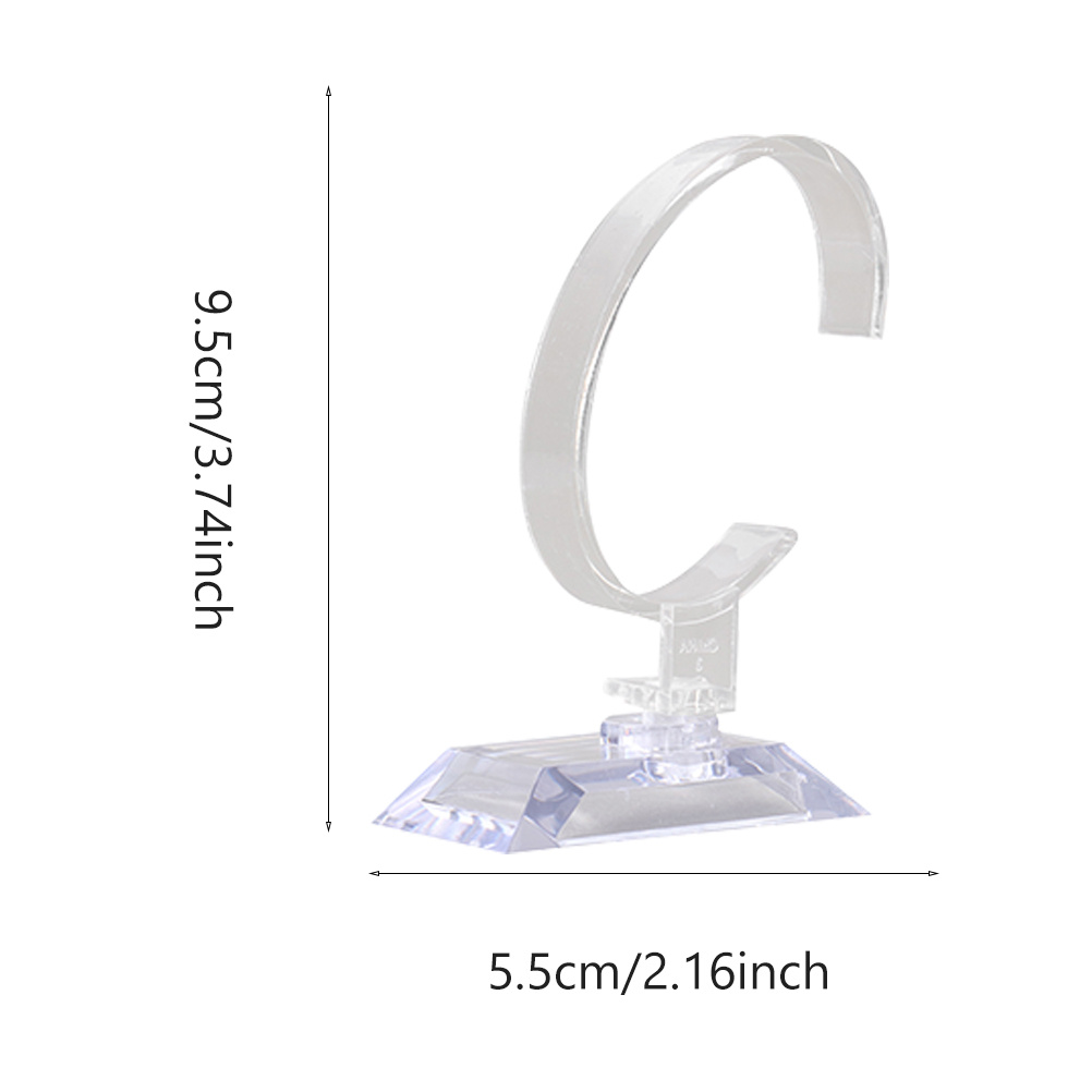 6Pcs 아크릴 시계 디스플레이 스탠드 시계 팔찌 쥬얼 - Watches Jewelry Holder 리뷰 및 가격
