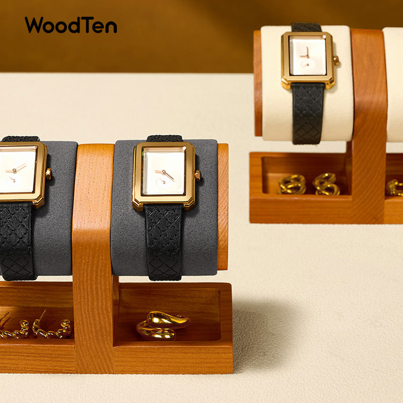 우드텐 시계 진열대 나무 시계 랙 디스플레이 보관대 반 - Watches Jewelry Holder 리뷰 및 가격