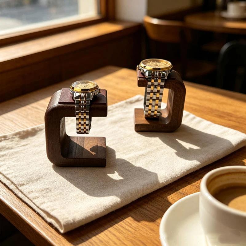 장식용 원목 시계 거치대 - 팔찌, 반지 및 시계 보석 - Watches Jewelry Holder 리뷰 및 가격